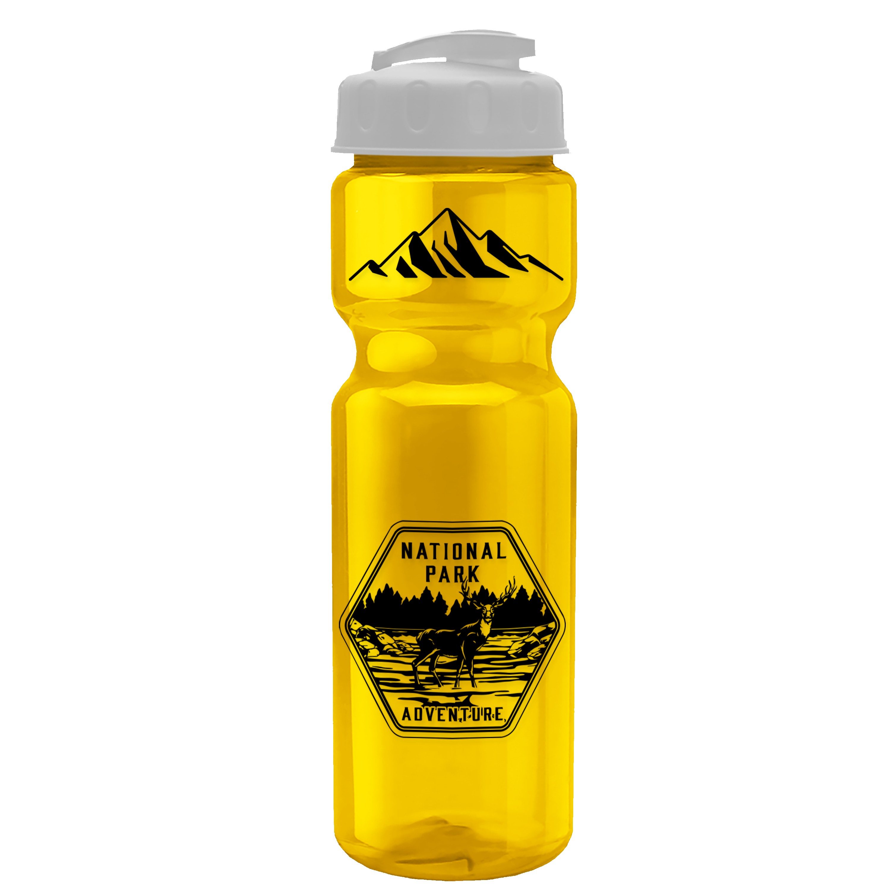 Garyline® Champ Recycled Bottle with Flip-Top Lid - 28 oz. 2