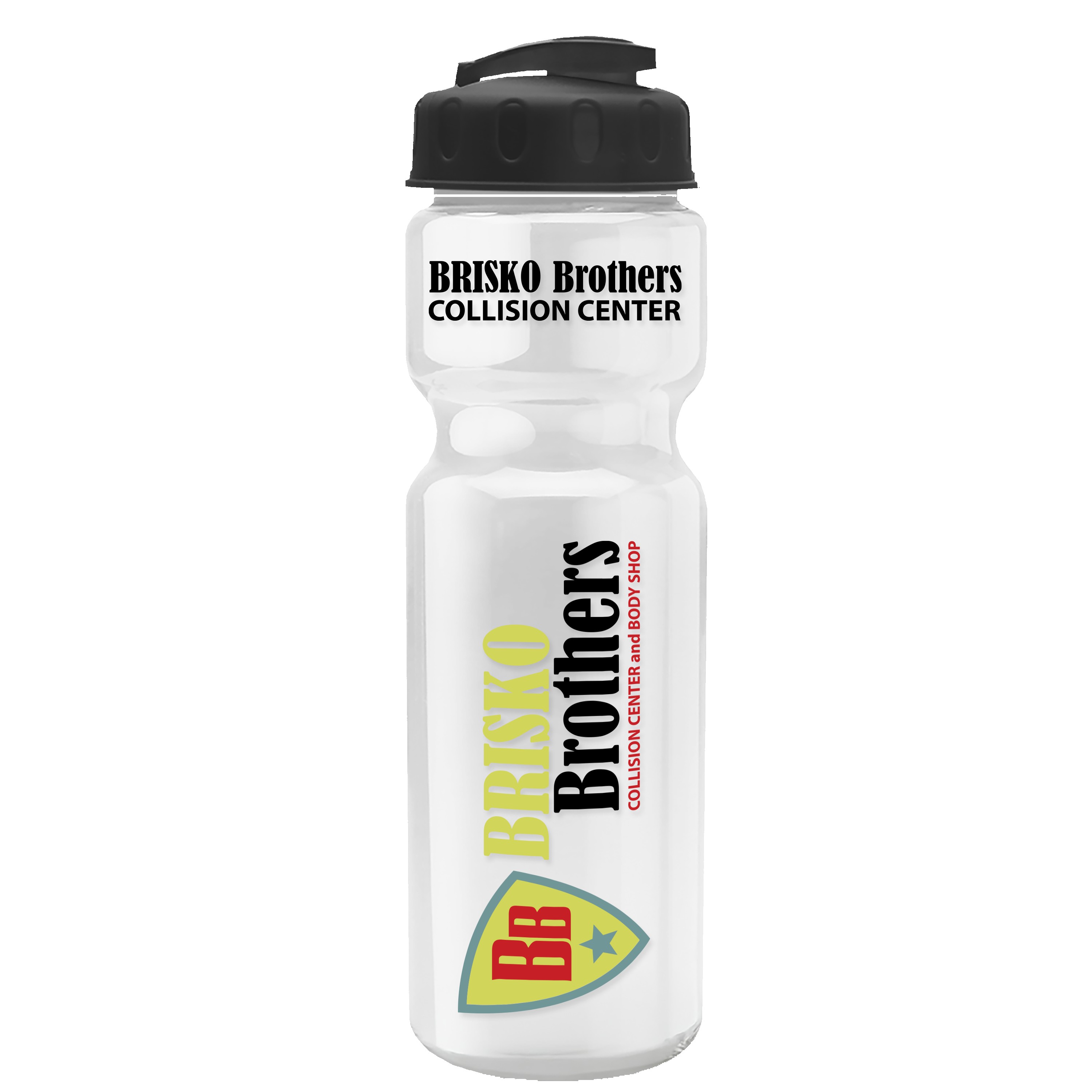 Garyline® Champ Recycled Bottle with Flip-Top Lid - 28 oz. 2