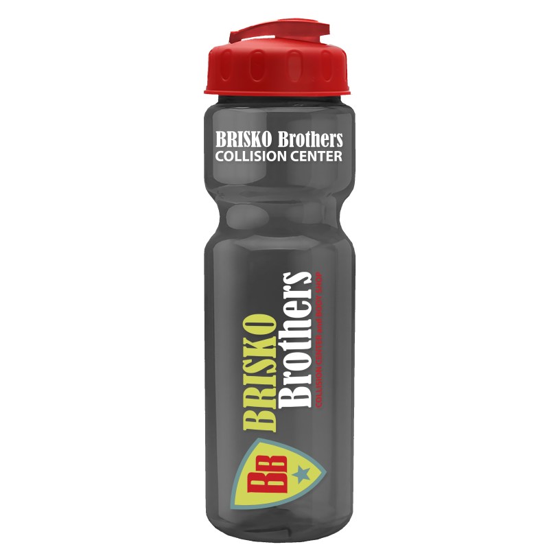 Garyline® Champ Recycled Bottle with Flip-Top Lid - 28 oz. 2 Garyline® Champ Recycled Bottle with Flip-Top Lid - 28 oz. 2