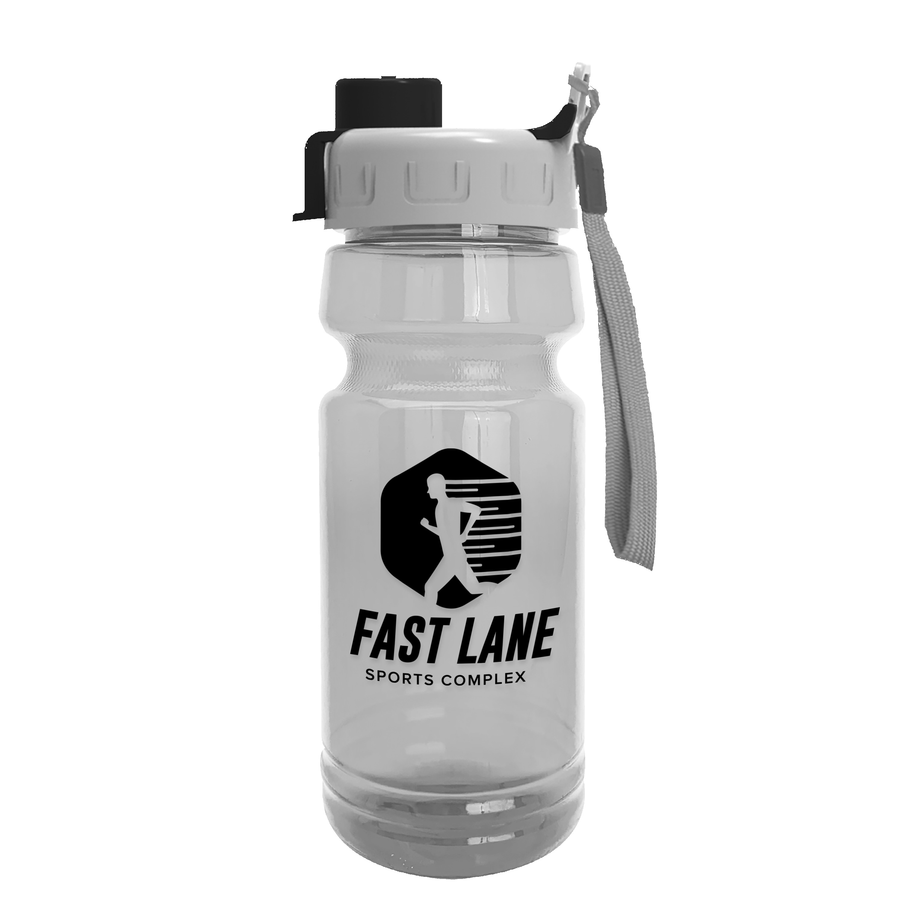 Garyline® Trainer Clear Bottle with Quick-Snap Lid - 24 oz. 2