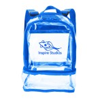 Good Value™ Clear Recycled TPU Dual Mini Backpack - 16274_royal_front_1c.jpg Good Value™ Clear Recycled TPU Dual Mini Backpack - 16274_royal_front_1c.jpg