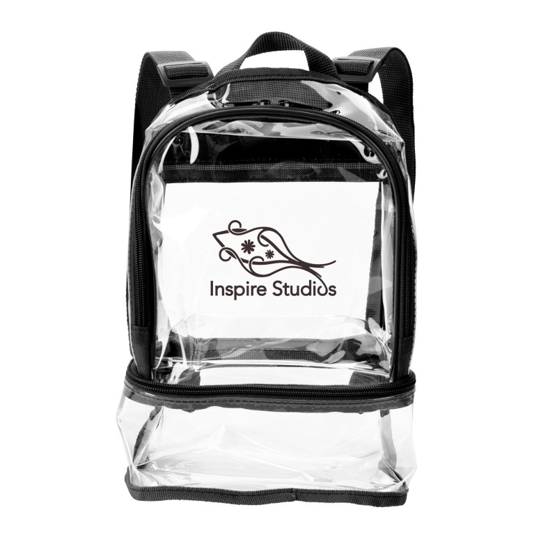 Good Value™ Clear Recycled TPU Dual Mini Backpack 2 Good Value™ Clear Recycled TPU Dual Mini Backpack 2