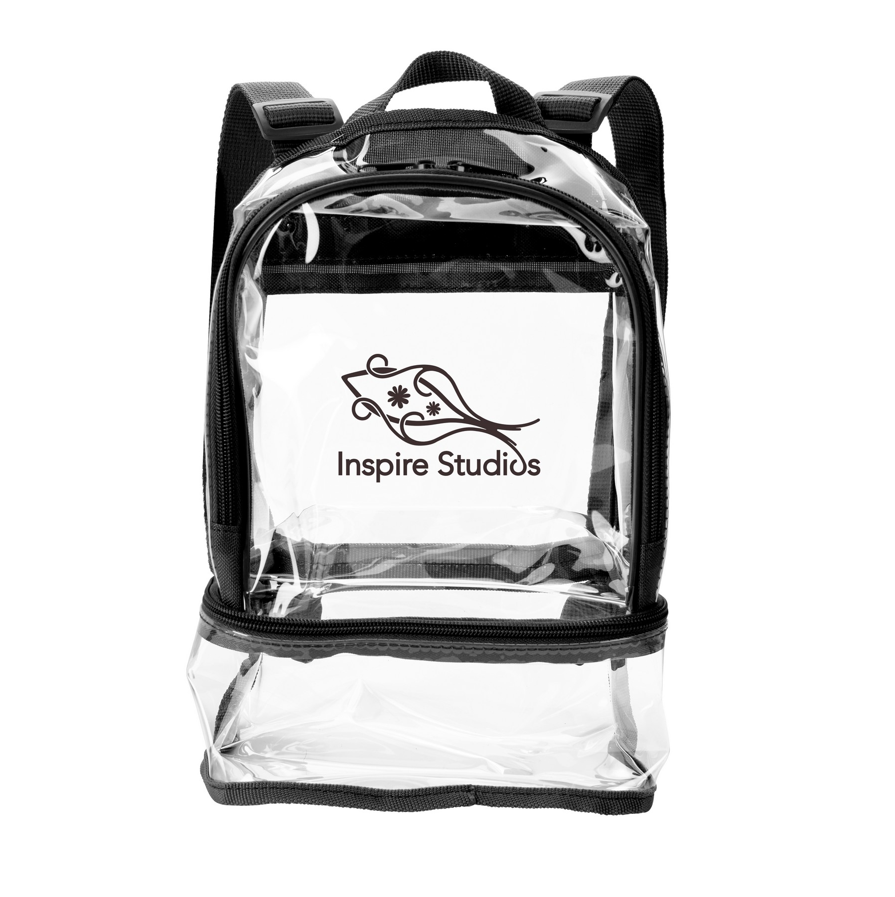 Good Value™ Clear Recycled TPU Dual Mini Backpack 2
