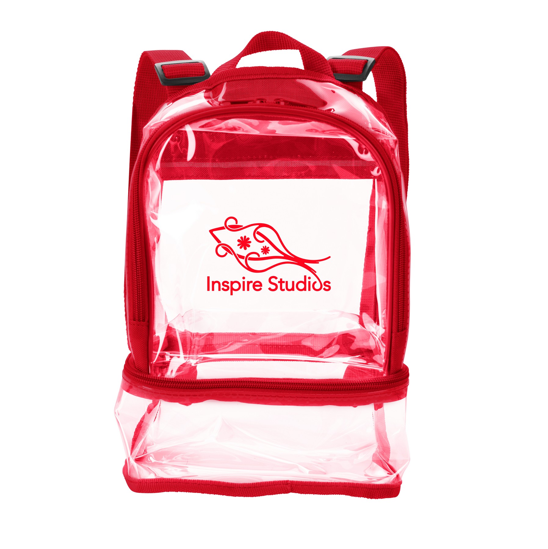 Good Value™ Clear Recycled TPU Dual Mini Backpack 2