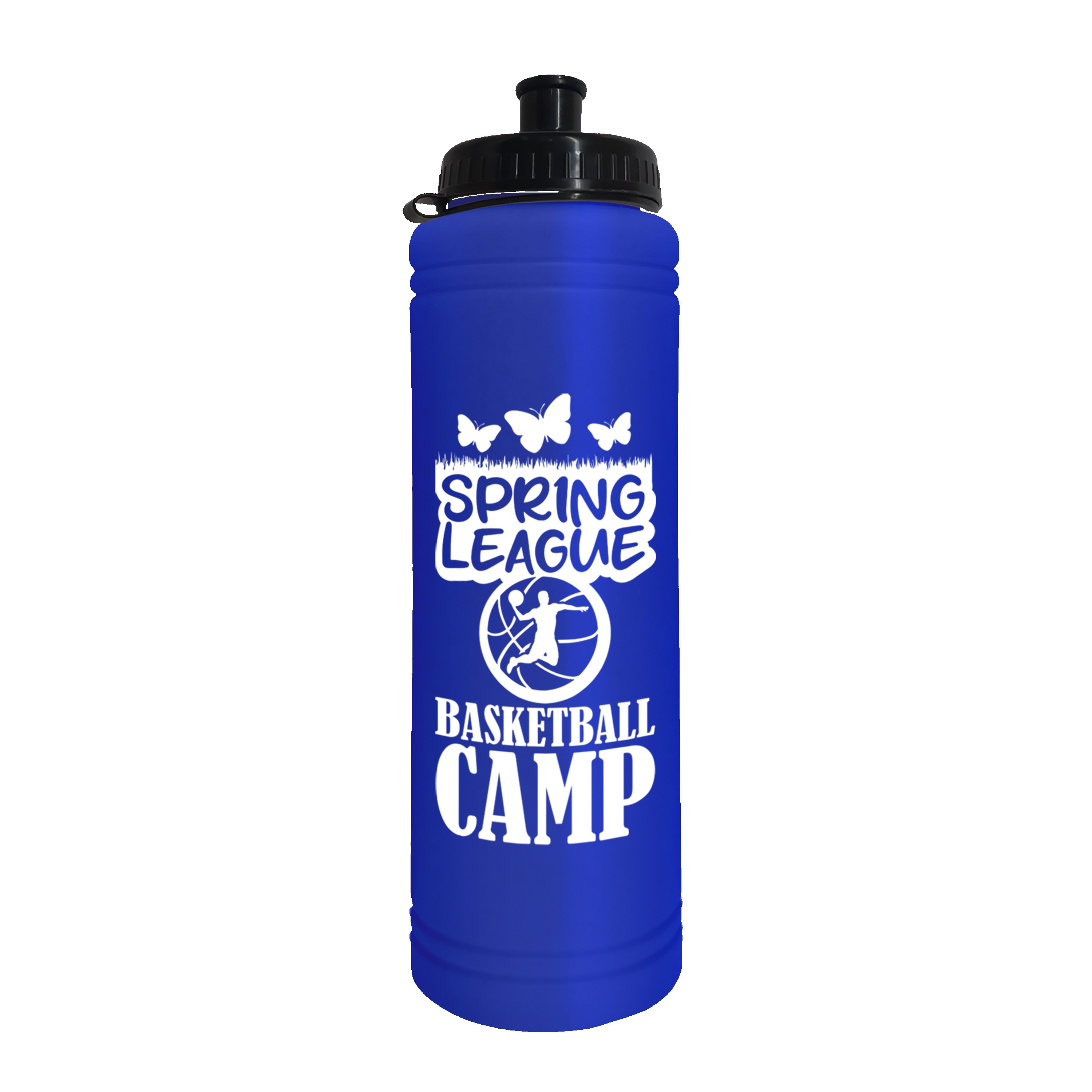Garyline® Slim Line Bottle with Tethered Push-Pull Lid - 25 oz. 2