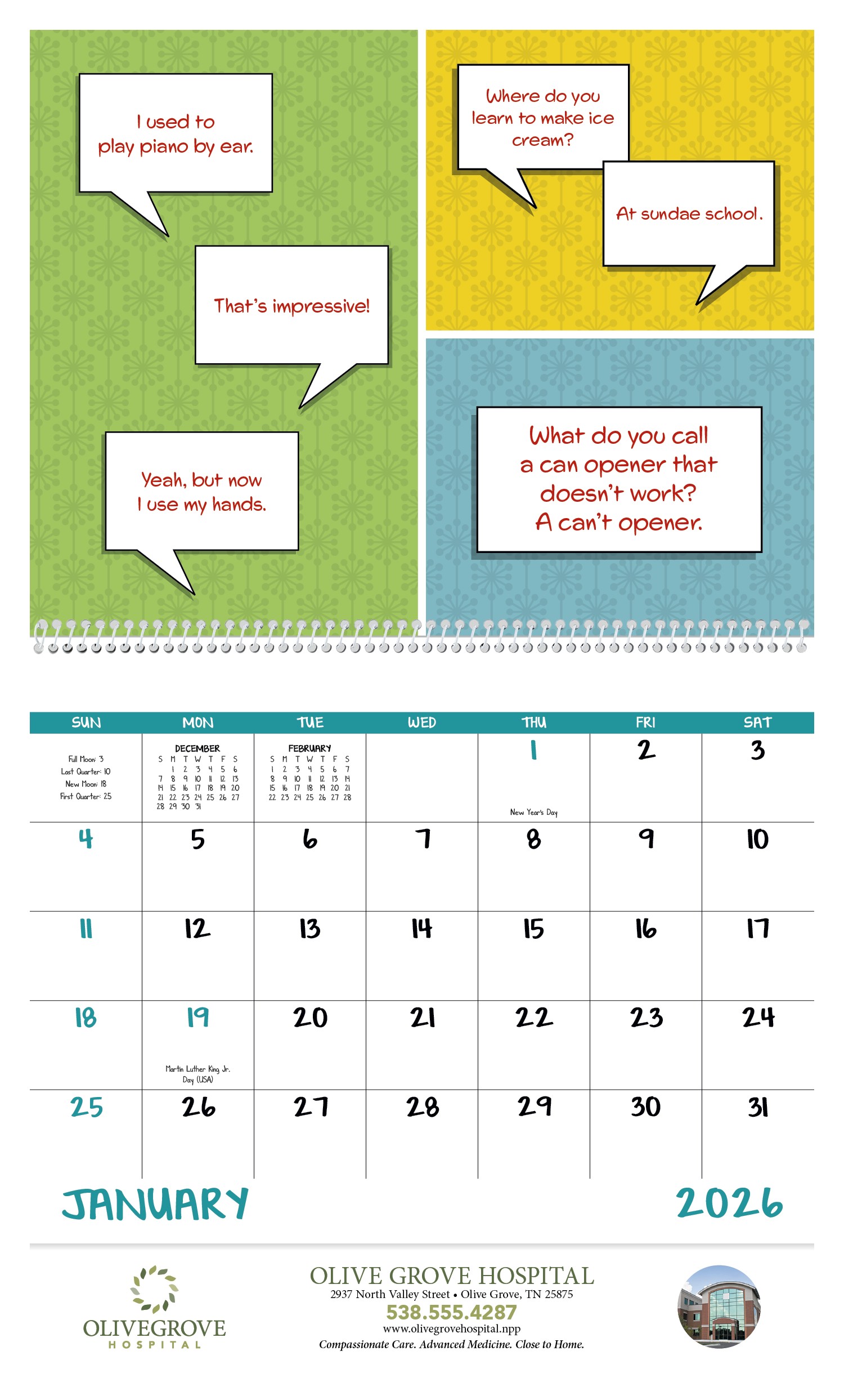 Good Value™ Dad Jokes - Spiral Calendar 2