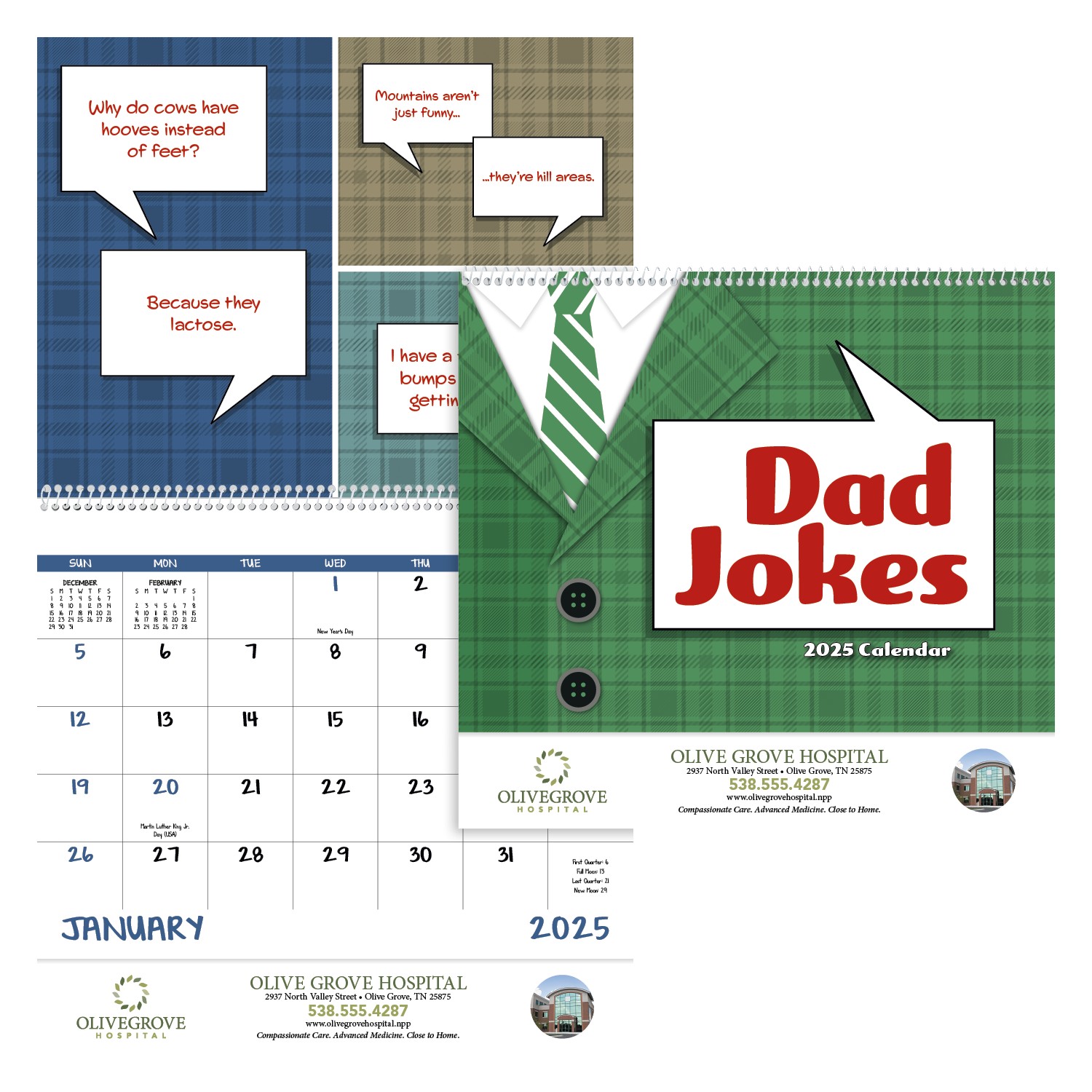 Good Value™ Dad Jokes - Spiral Calendar 2