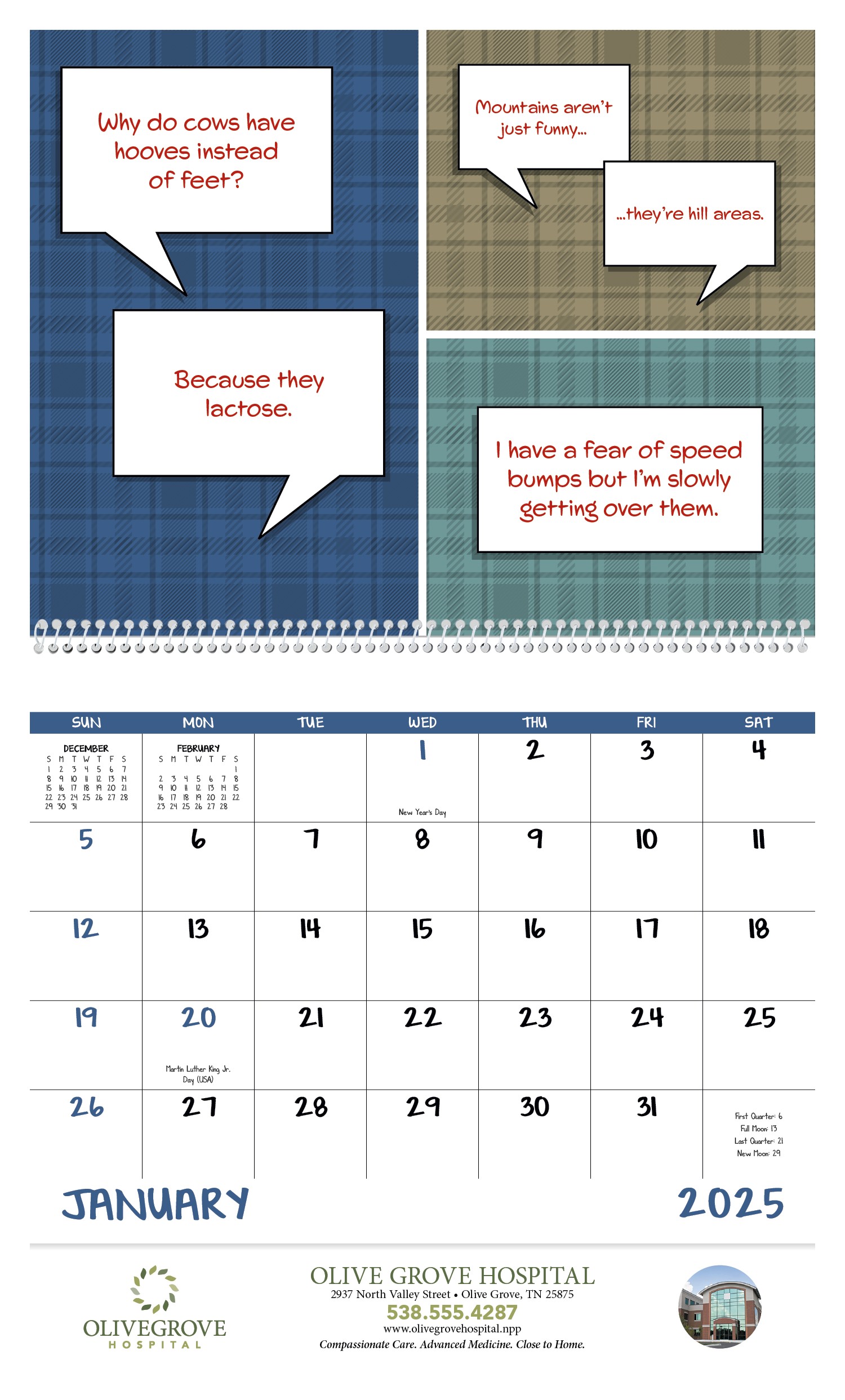 Good Value™ Dad Jokes - Spiral Calendar 2