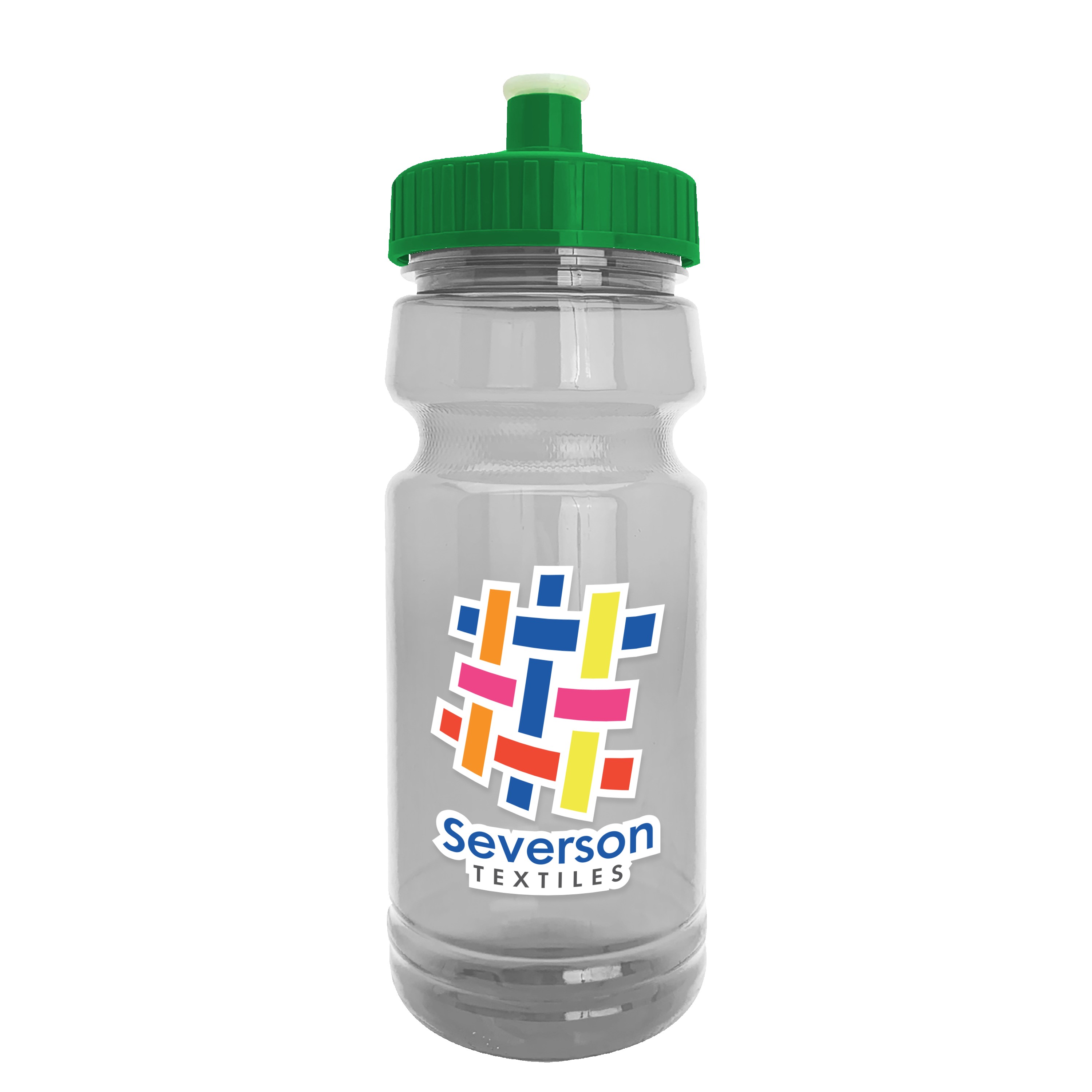 Garyline® Trainer Clear Bottle with Push-Pull Lid - 24 oz. 2