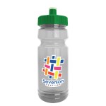 Garyline® Trainer Clear Bottle with Push-Pull Lid - 24 oz. - TB124_clear_bottle_green_lid_full.png Garyline® Trainer Clear Bottle with Push-Pull Lid - 24 oz. - TB124_clear_bottle_green_lid_full.png