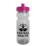 Garyline® Trainer Clear Bottle with Push-Pull Lid - 24 oz. - TB124_clear_bottle_hotpink_lid_1c.png Garyline® Trainer Clear Bottle with Push-Pull Lid - 24 oz. - TB124_clear_bottle_hotpink_lid_1c.png
