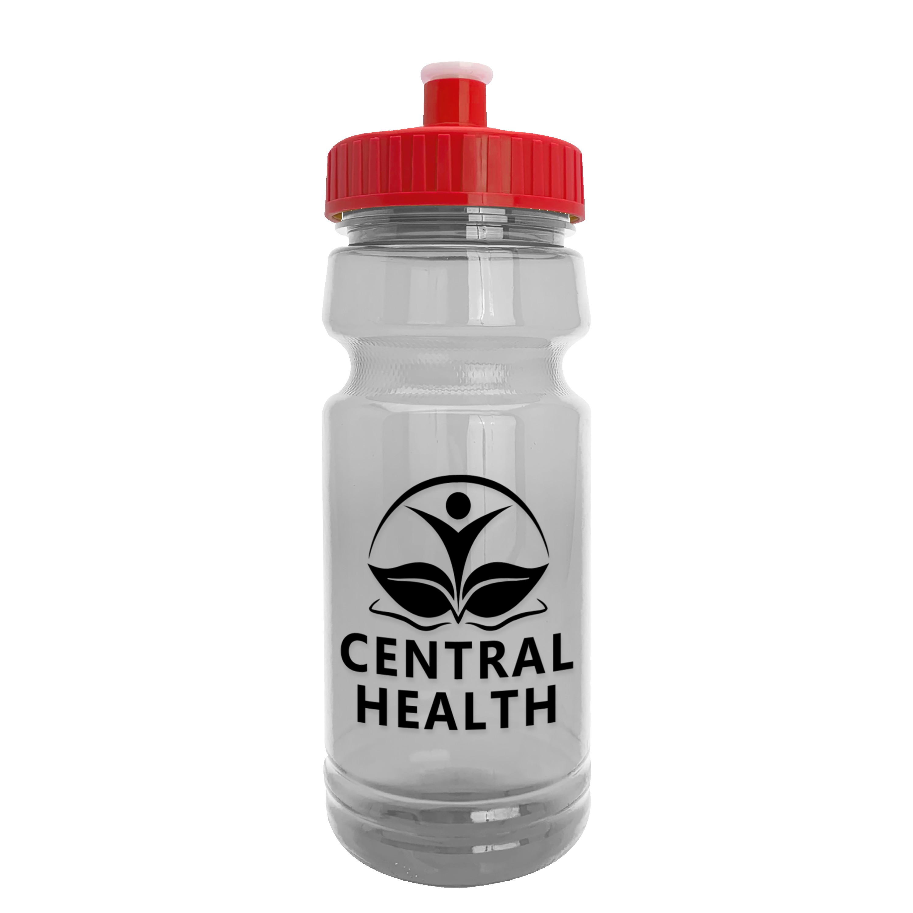 Garyline® Trainer Clear Bottle with Push-Pull Lid - 24 oz. 2
