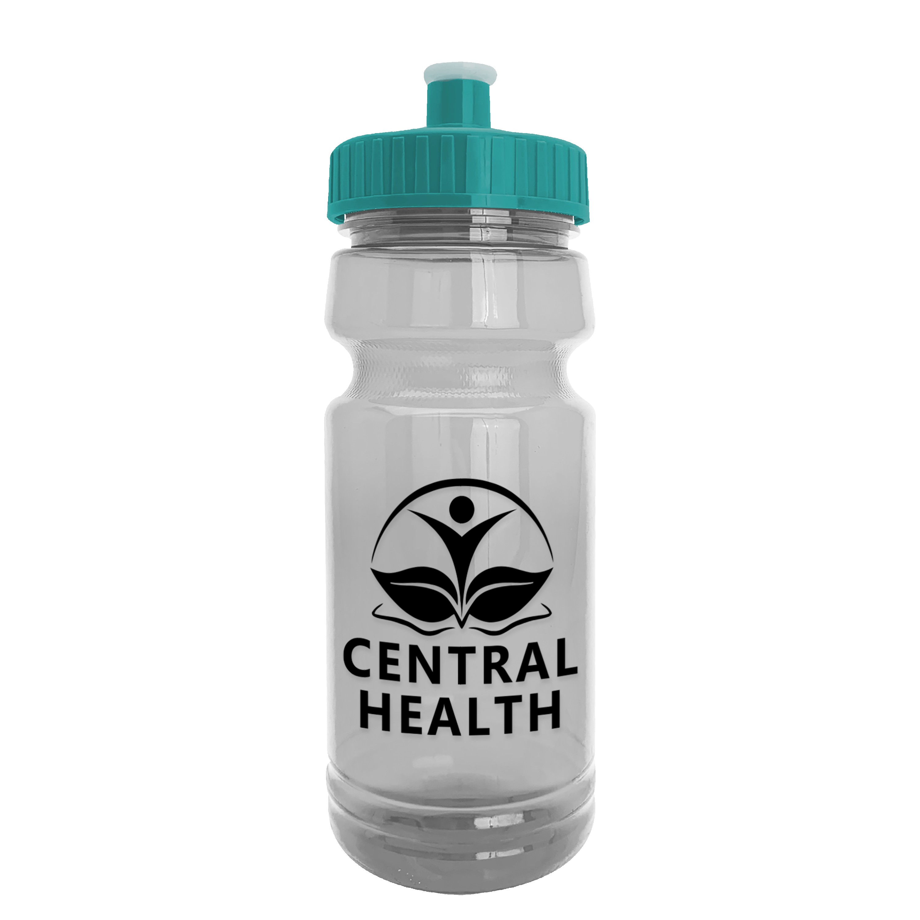 Garyline® Trainer Clear Bottle with Push-Pull Lid - 24 oz. 2
