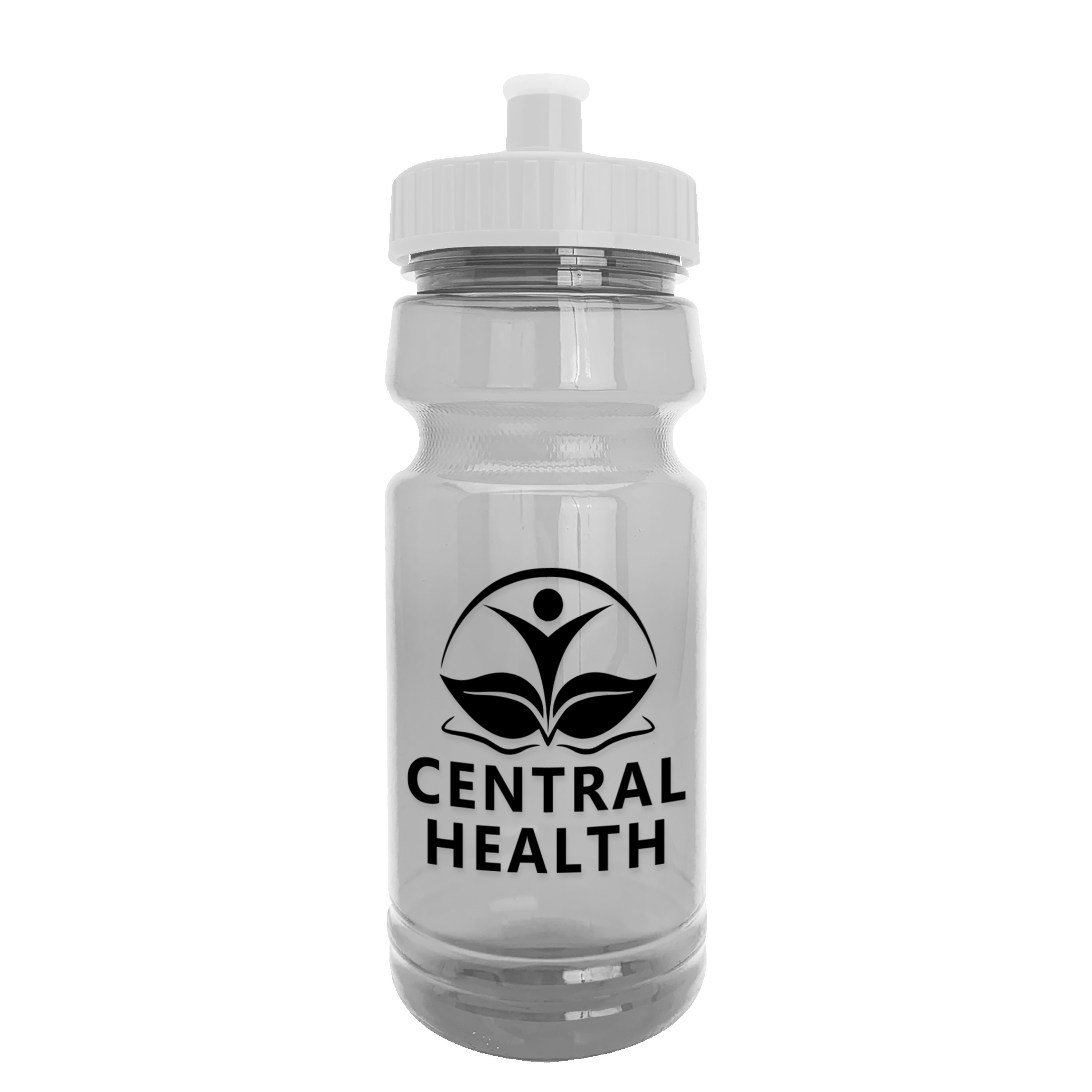 Garyline® Trainer Clear Bottle with Push-Pull Lid - 24 oz. 2
