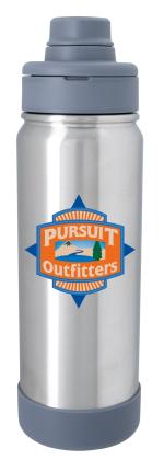 Bravely Vacuum Sport Bottle - 24 oz - 46426 silver image Bravely Vacuum Sport Bottle - 24 oz - 46426 silver image
