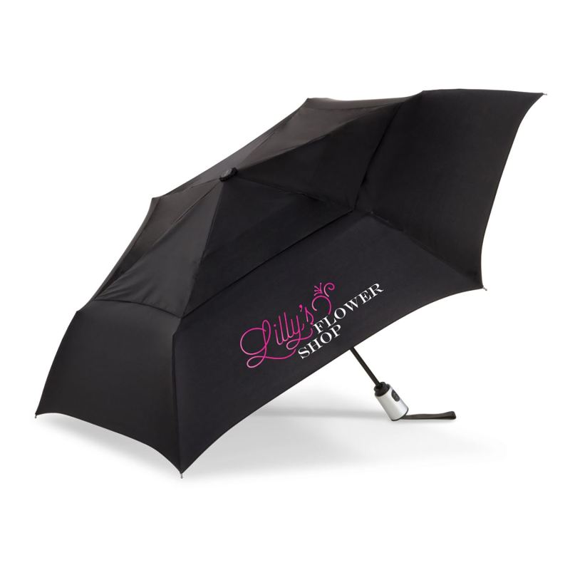 ShedRays® Windjammer® 42" Vented Auto-Open/Close Compact Umbrella 2 ShedRays® Windjammer® 42" Vented Auto-Open/Close Compact Umbrella 2
