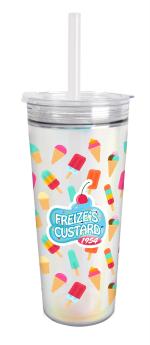 Glam RAS Tumbler - 24 oz. - 46473 Teal with wrap around imprint Glam RAS Tumbler - 24 oz. - 46473 Teal with wrap around imprint