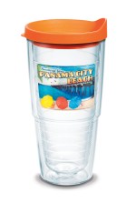 Tervis® Classic Tumbler Enhanced Embroidered Emblem - 24 oz. - 1001839NH orange enhanced emblem image Tervis® Classic Tumbler Enhanced Embroidered Emblem - 24 oz. - 1001839NH orange enhanced emblem image