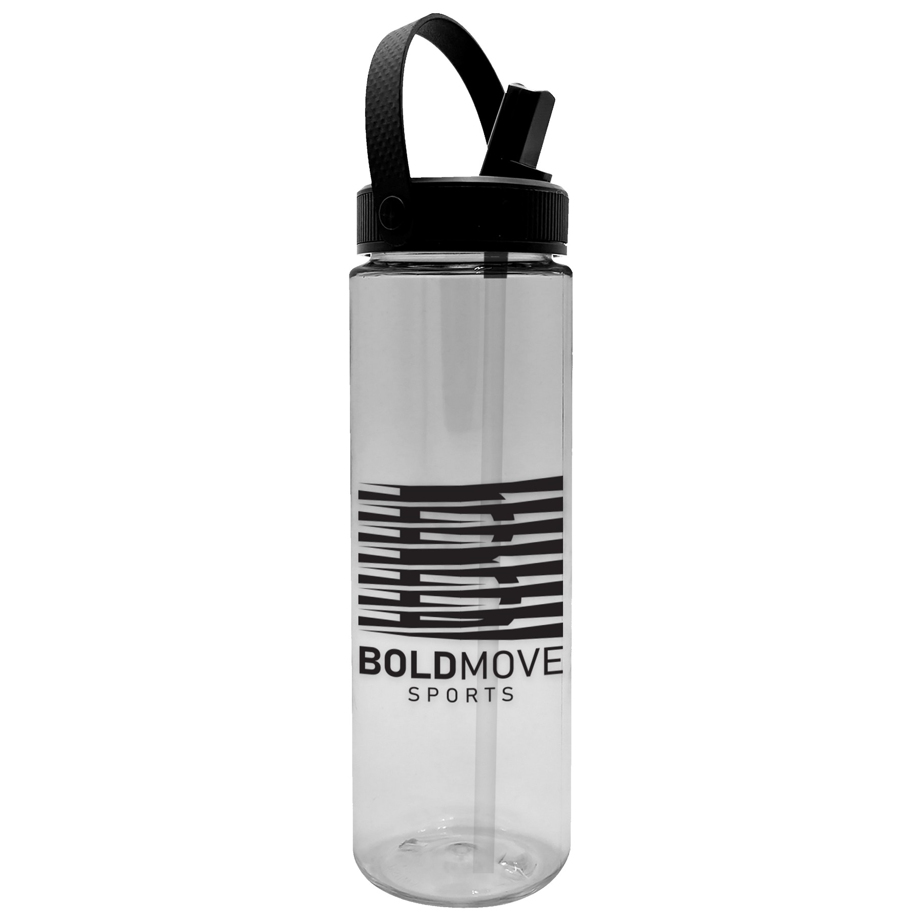 Garyline® Freedom Tritan® Bottle with Flip-Straw, Swivel-Handle Lid - 28 oz. 2