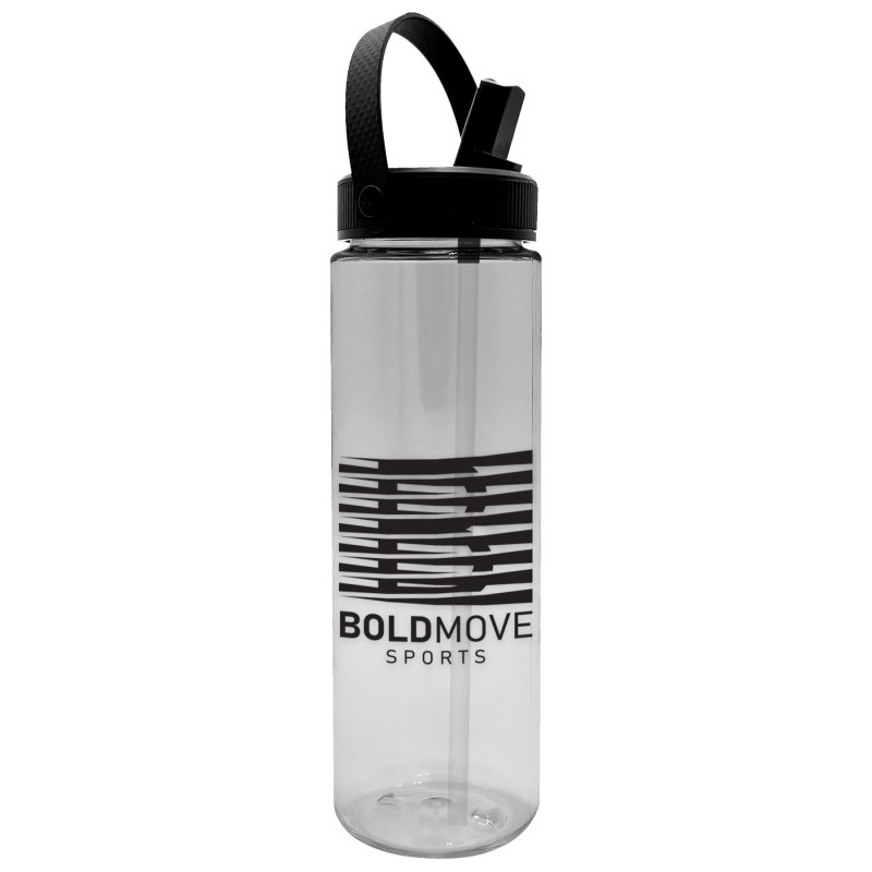 Garyline® Freedom Tritan® Bottle with Flip-Straw, Swivel-Handle Lid - 28 oz. 2 Garyline® Freedom Tritan® Bottle with Flip-Straw, Swivel-Handle Lid - 28 oz. 2