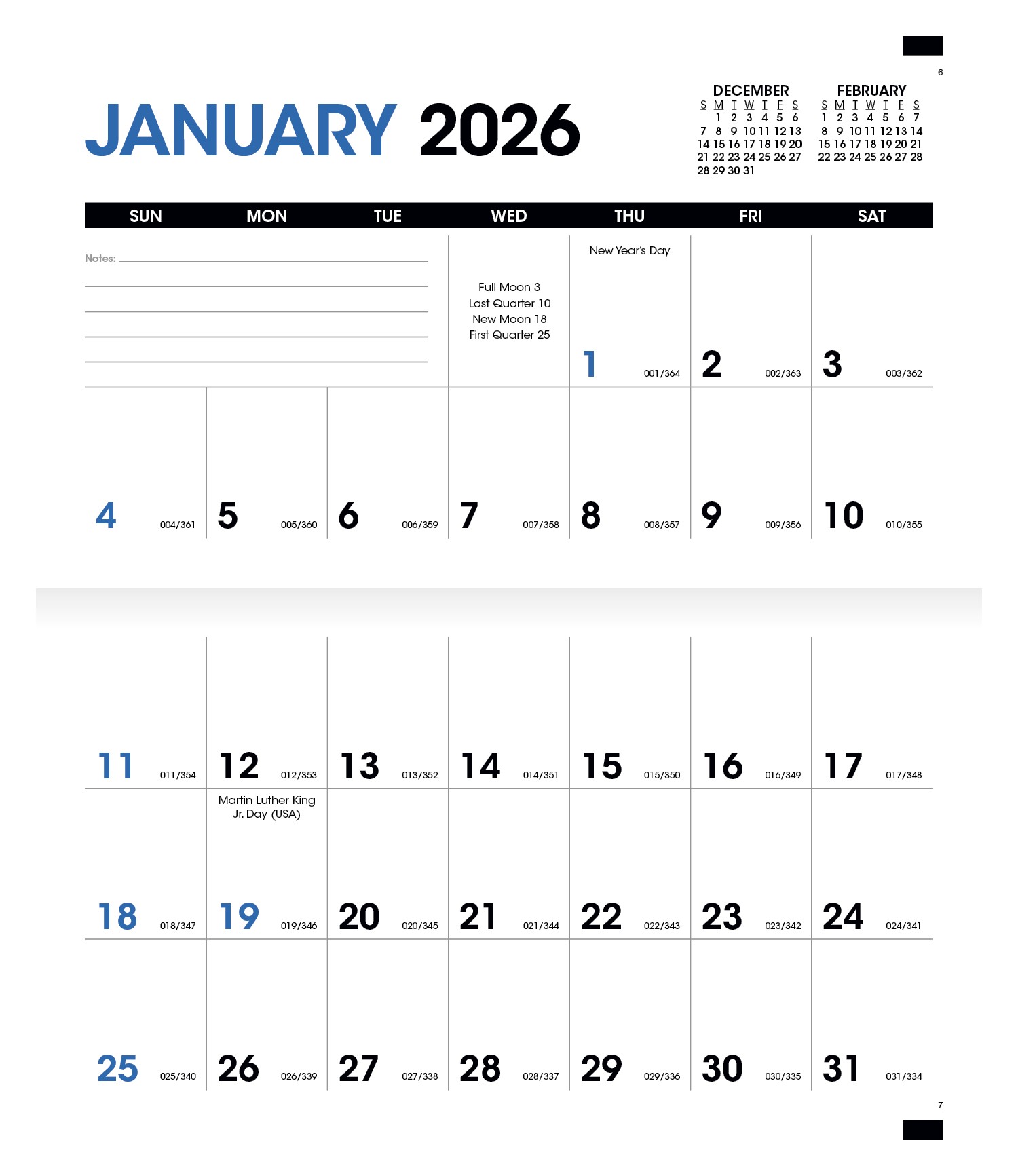 Triumph® Calendars Colorful Impressions Monthly Pocket Planner 2