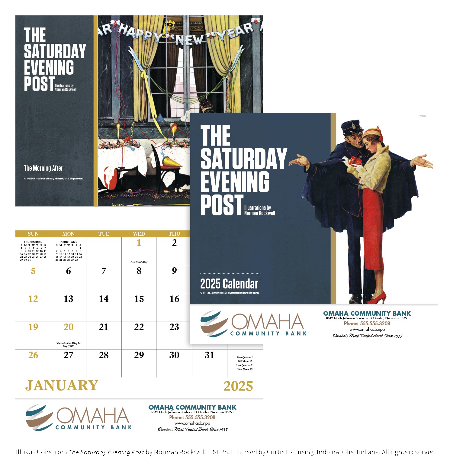 Good Value™ The Saturday Evening Post Illustrations by Norman Rockwell ? Stapled Calendar 2