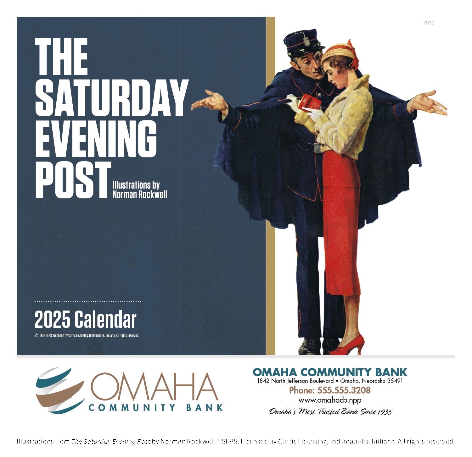 Good Value™ The Saturday Evening Post Illustrations by Norman Rockwell ? Stapled Calendar 2