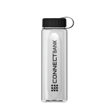 Garyline® Boss Embossed RPET Bottle with Tethered Lid - 26 oz. 2 Garyline® Boss Embossed RPET Bottle with Tethered Lid - 26 oz. 2