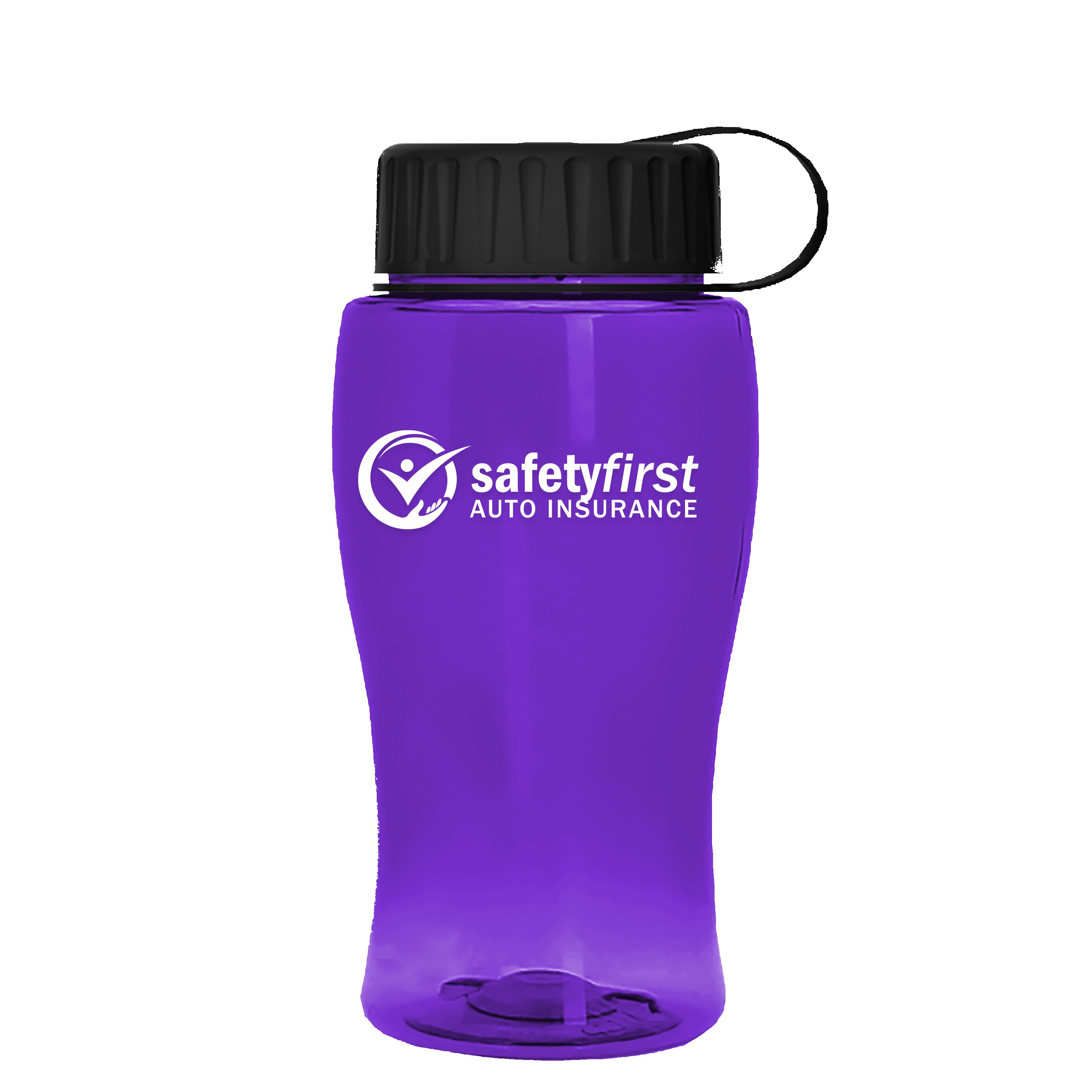 Garyline® Poly+ Jr. Bottle with Tethered Lid - 18 oz. 2