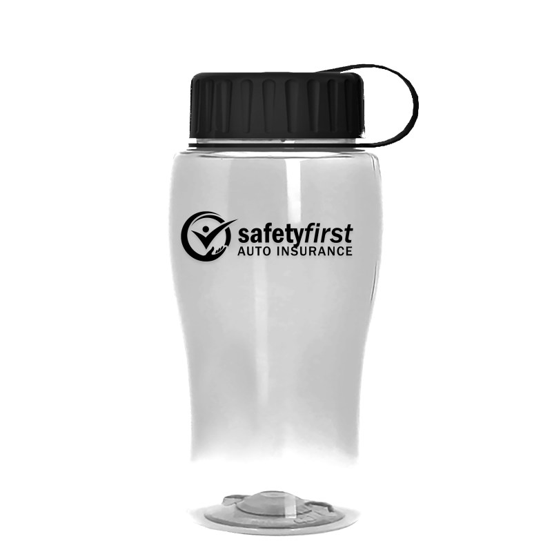 Garyline® Poly+ Jr. Bottle with Tethered Lid - 18 oz. 2 Garyline® Poly+ Jr. Bottle with Tethered Lid - 18 oz. 2