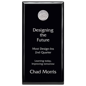 Black Plaque - 6" x 12" 2 Black Plaque - 6" x 12" 2