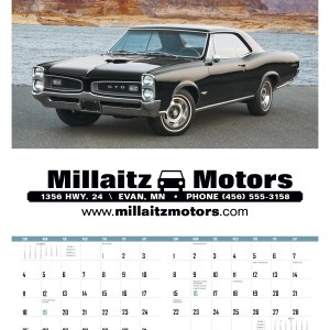 Triumph® Calendars Muscle Cars Calendar 2 Triumph® Calendars Muscle Cars Calendar 2