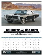 Triumph® Calendars Muscle Cars Calendar 2 Triumph® Calendars Muscle Cars Calendar 2