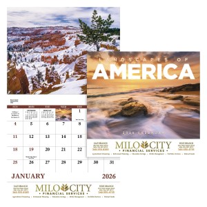 Good Value™ Landscapes of America - Stapled Calendar 2 Good Value™ Landscapes of America - Stapled Calendar 2