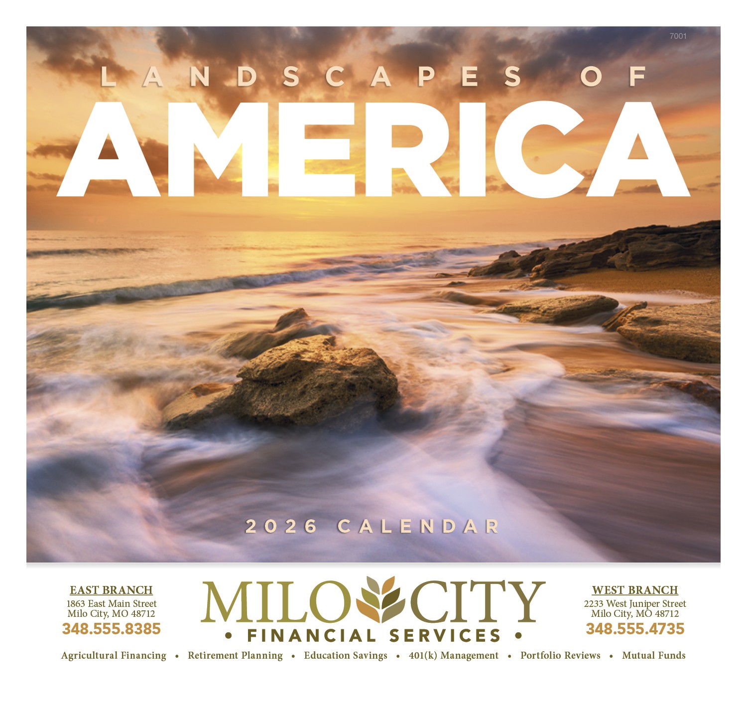 Good Value™ Landscapes of America - Stapled Calendar 2