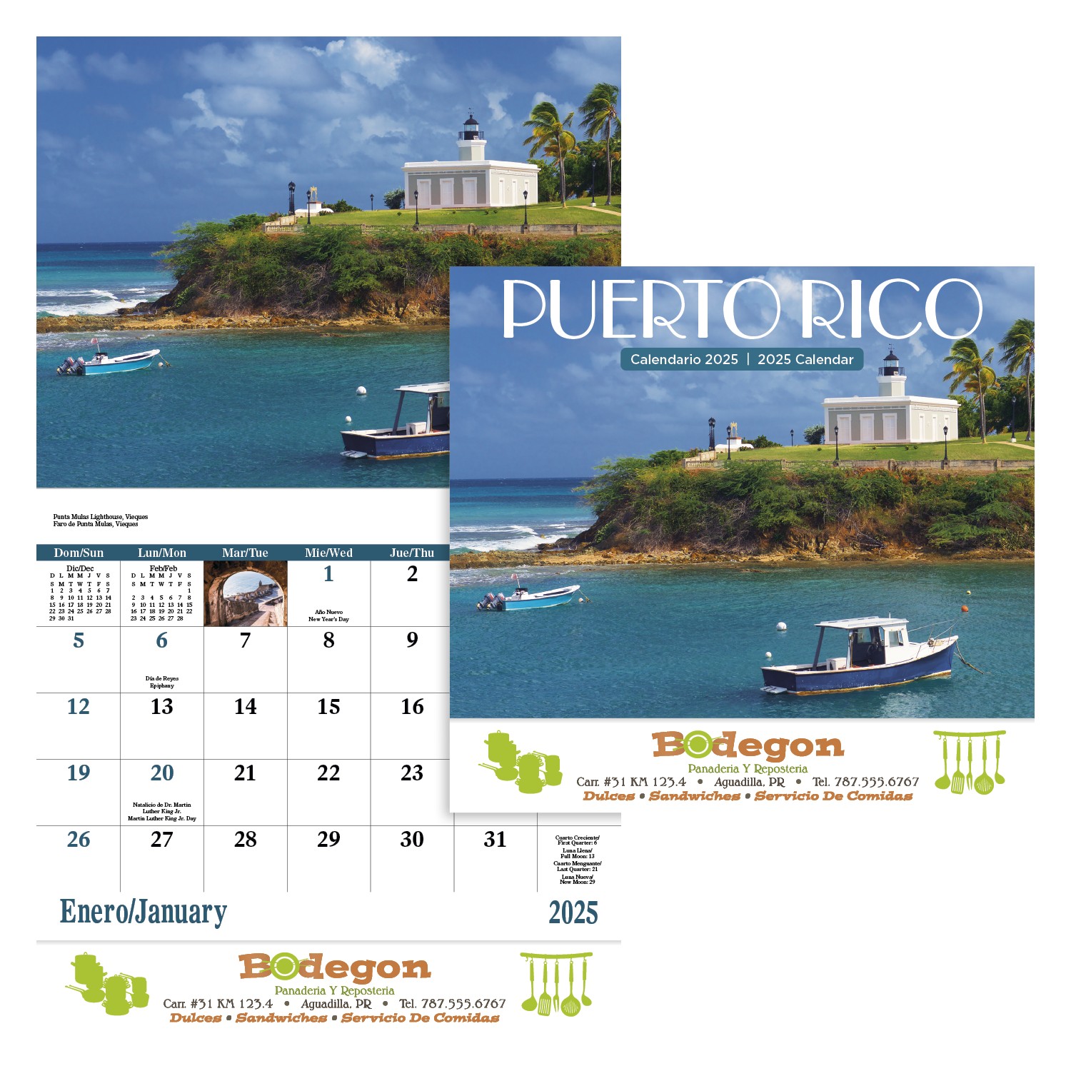 Good Value™ Puerto Rico - Stapled Calendar 2