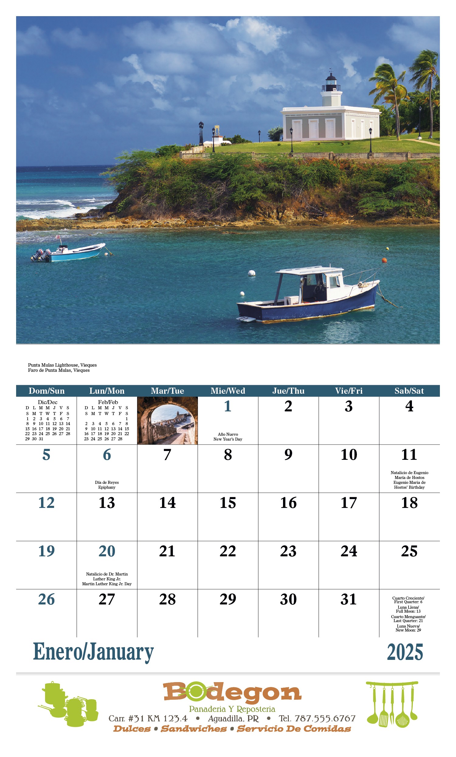 Good Value™ Puerto Rico - Stapled Calendar 2