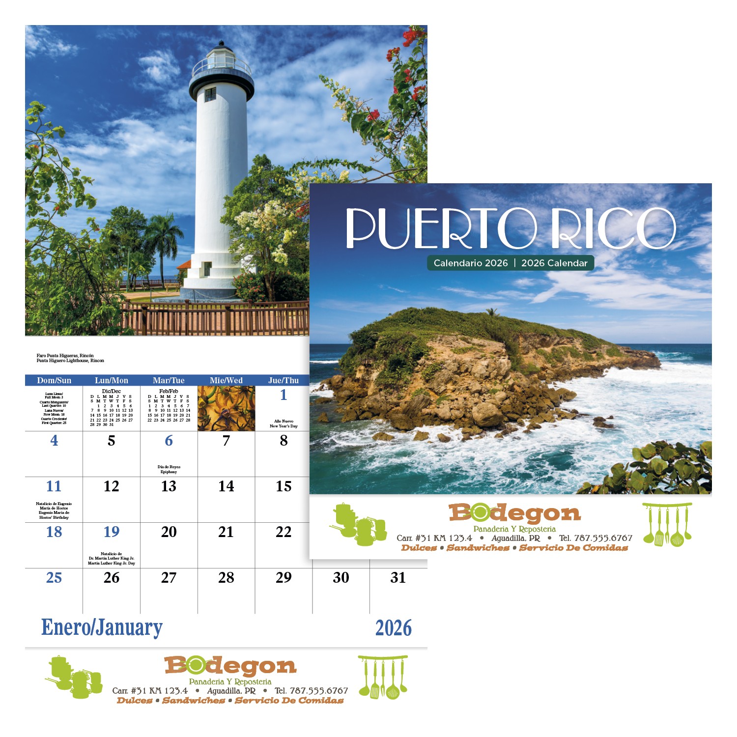Good Value™ Puerto Rico - Stapled Calendar 2