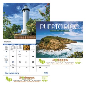 Good Value™ Puerto Rico - Stapled Calendar 2 Good Value™ Puerto Rico - Stapled Calendar 2