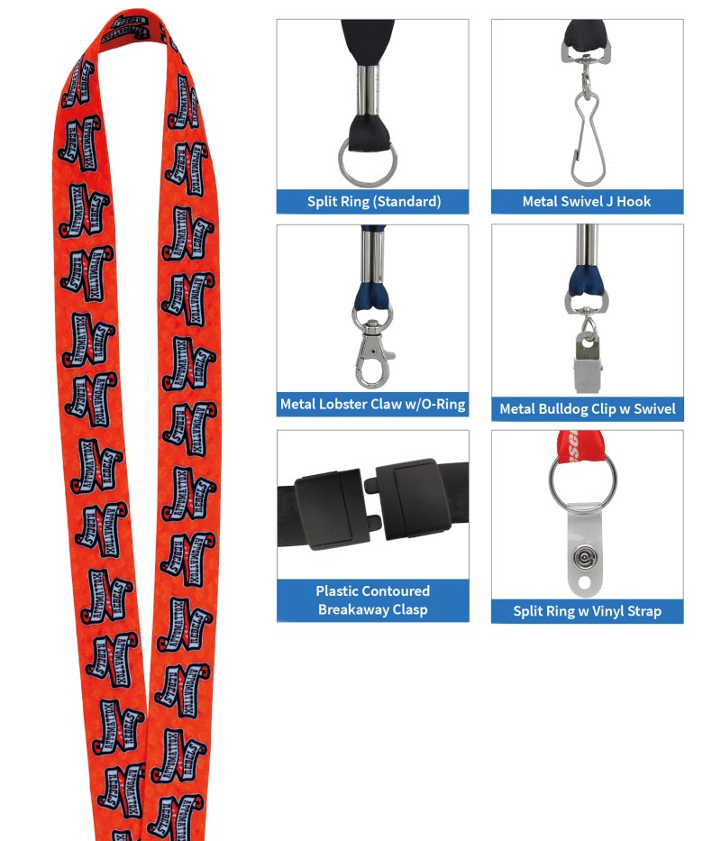 Good Value™ 1" Fine-Print Lanyard 2 Good Value™ 1" Fine-Print Lanyard 2