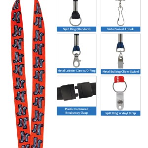 Good Value™ 1" Fine-Print Lanyard 2 Good Value™ 1" Fine-Print Lanyard 2