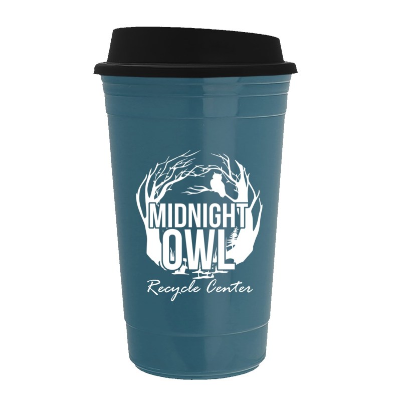 Garyline® Travel Recycled Insulated Cup - 16 oz. 2 Garyline® Travel Recycled Insulated Cup - 16 oz. 2