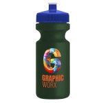 Garyline® Cyclist Recycled Bike Bottle with Push-Pull Lid - 22 oz. - MRP21R_darkgreen_bottle_royalblue_lid_full.png Garyline® Cyclist Recycled Bike Bottle with Push-Pull Lid - 22 oz. - MRP21R_darkgreen_bottle_royalblue_lid_full.png