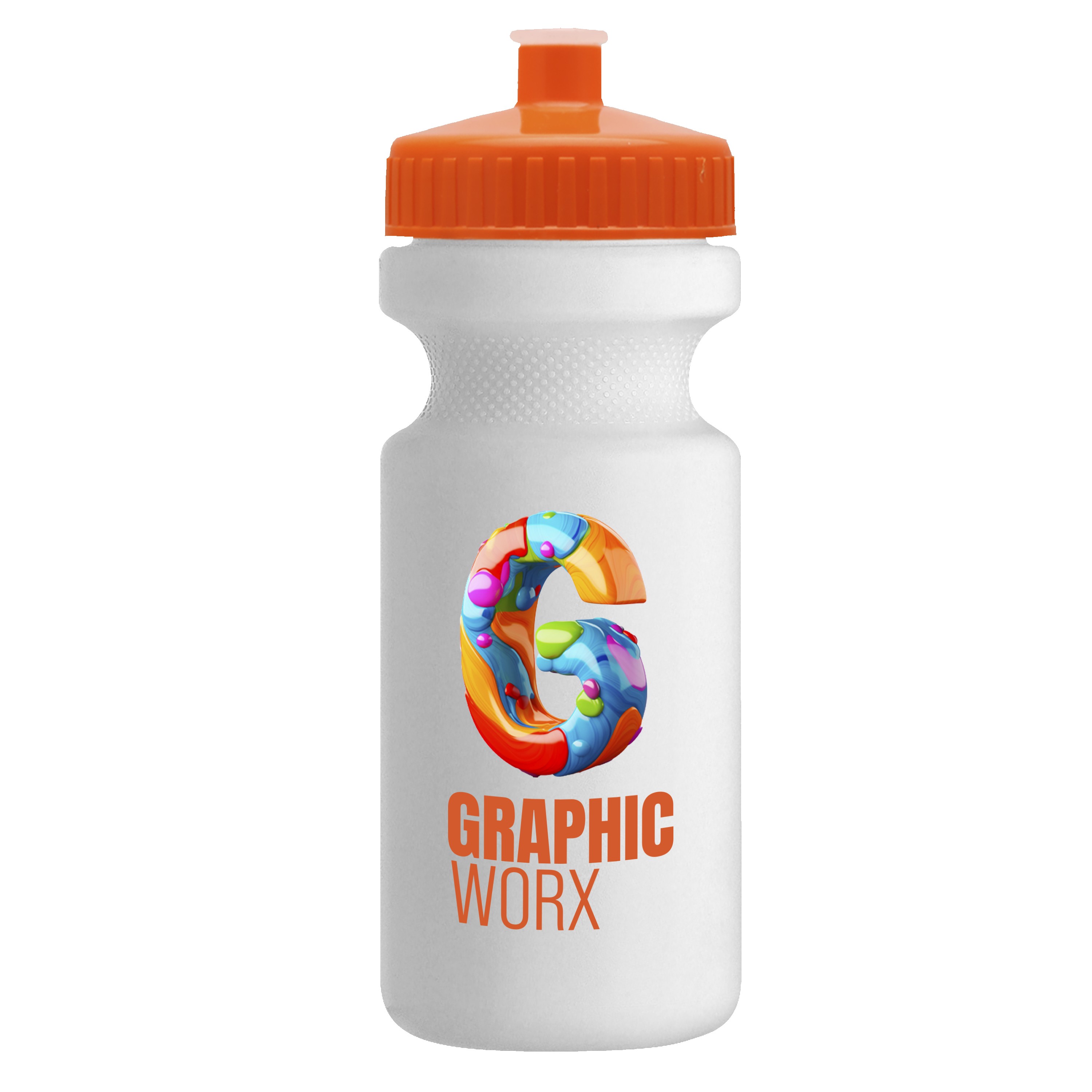 Garyline® Cyclist Recycled Bike Bottle with Push-Pull Lid - 22 oz. 2