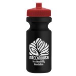 Garyline® Cyclist Recycled Bike Bottle with Push-Pull Lid - 22 oz. - MRP21R_black_bottle_red_lid_1c.png Garyline® Cyclist Recycled Bike Bottle with Push-Pull Lid - 22 oz. - MRP21R_black_bottle_red_lid_1c.png