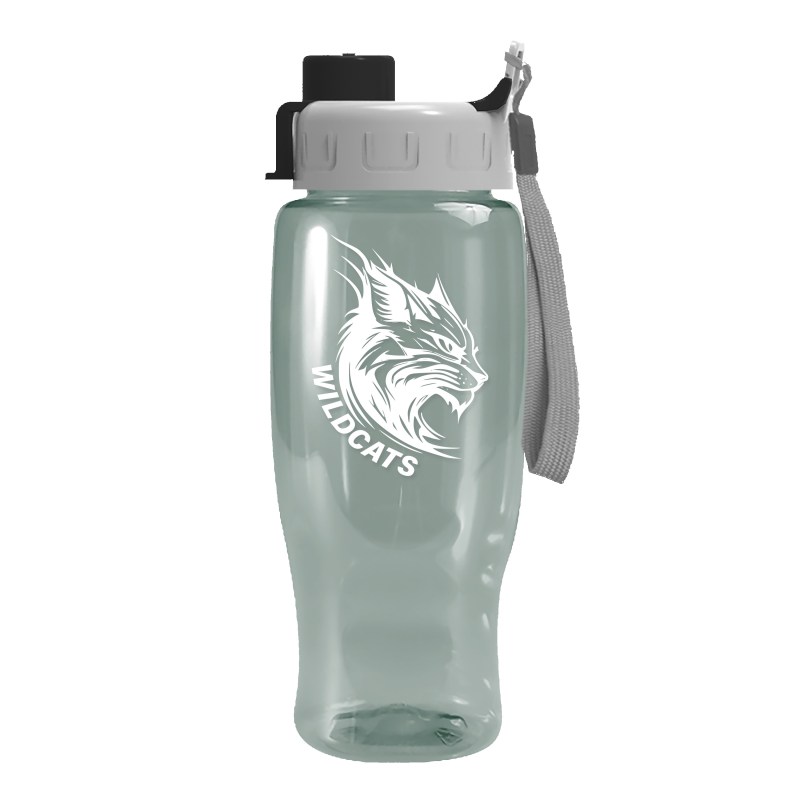 Garyline® Poly+ Recycled Bottle with Quick-Snap Lid - 27 oz. 2 Garyline® Poly+ Recycled Bottle with Quick-Snap Lid - 27 oz. 2