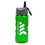 Garyline® Mini Mountain Tritan® Bottle with Ring-Straw Lid - 22 oz. - TRB22A_translucentgreen_bottle_graywithblack_lid_1c.png Garyline® Mini Mountain Tritan® Bottle with Ring-Straw Lid - 22 oz. - TRB22A_translucentgreen_bottle_graywithblack_lid_1c.png