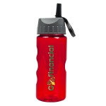 Garyline® Mini Mountain Tritan® Bottle with Ring-Straw Lid - 22 oz. - TRB22A_translucentred_bottle_graywithblack_lid_full.png Garyline® Mini Mountain Tritan® Bottle with Ring-Straw Lid - 22 oz. - TRB22A_translucentred_bottle_graywithblack_lid_full.png