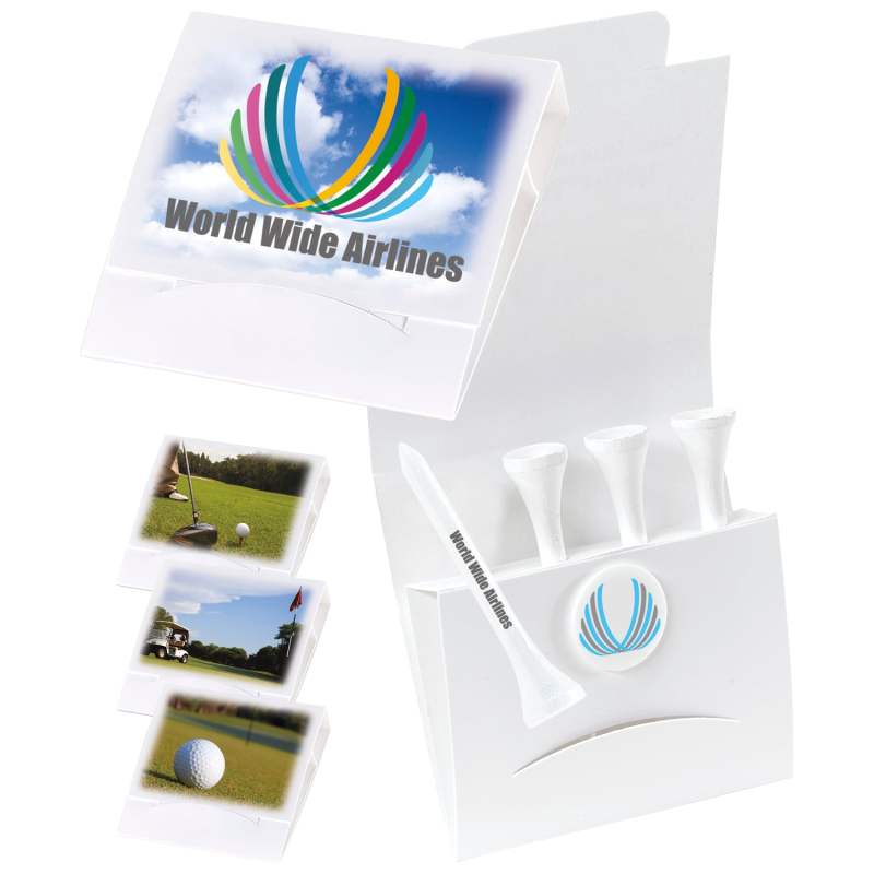 4-1 Golf Tee Packet - 3-1/4" Tee 2 4-1 Golf Tee Packet - 3-1/4" Tee 2