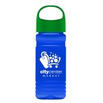 Garyline® RPET Bottle with Oval Crest Lid - 20 oz. - RP20LN_translucentblue_bottle_green_lid_1c.png Garyline® RPET Bottle with Oval Crest Lid - 20 oz. - RP20LN_translucentblue_bottle_green_lid_1c.png
